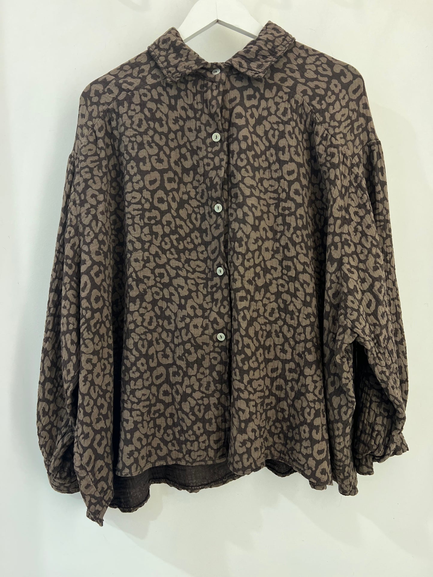 Musselinbluse Leya Leo