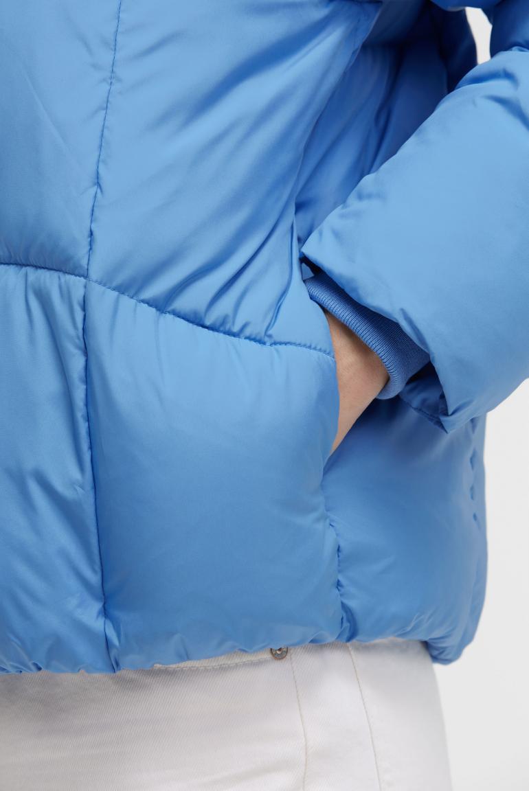 Kurze Steppjacke Onion mit Stehkragen