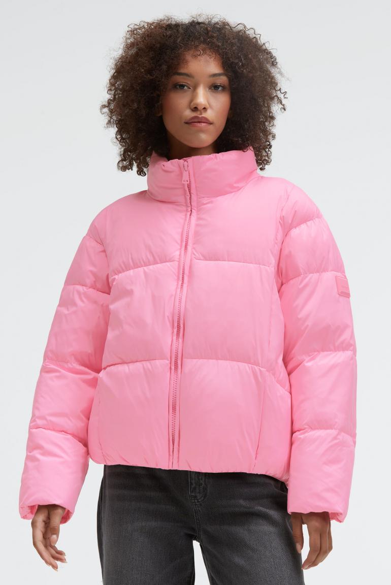 Kurze Steppjacke Onion mit Stehkragen