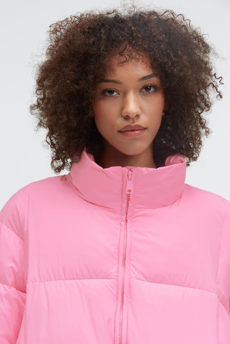Kurze Steppjacke Onion mit Stehkragen