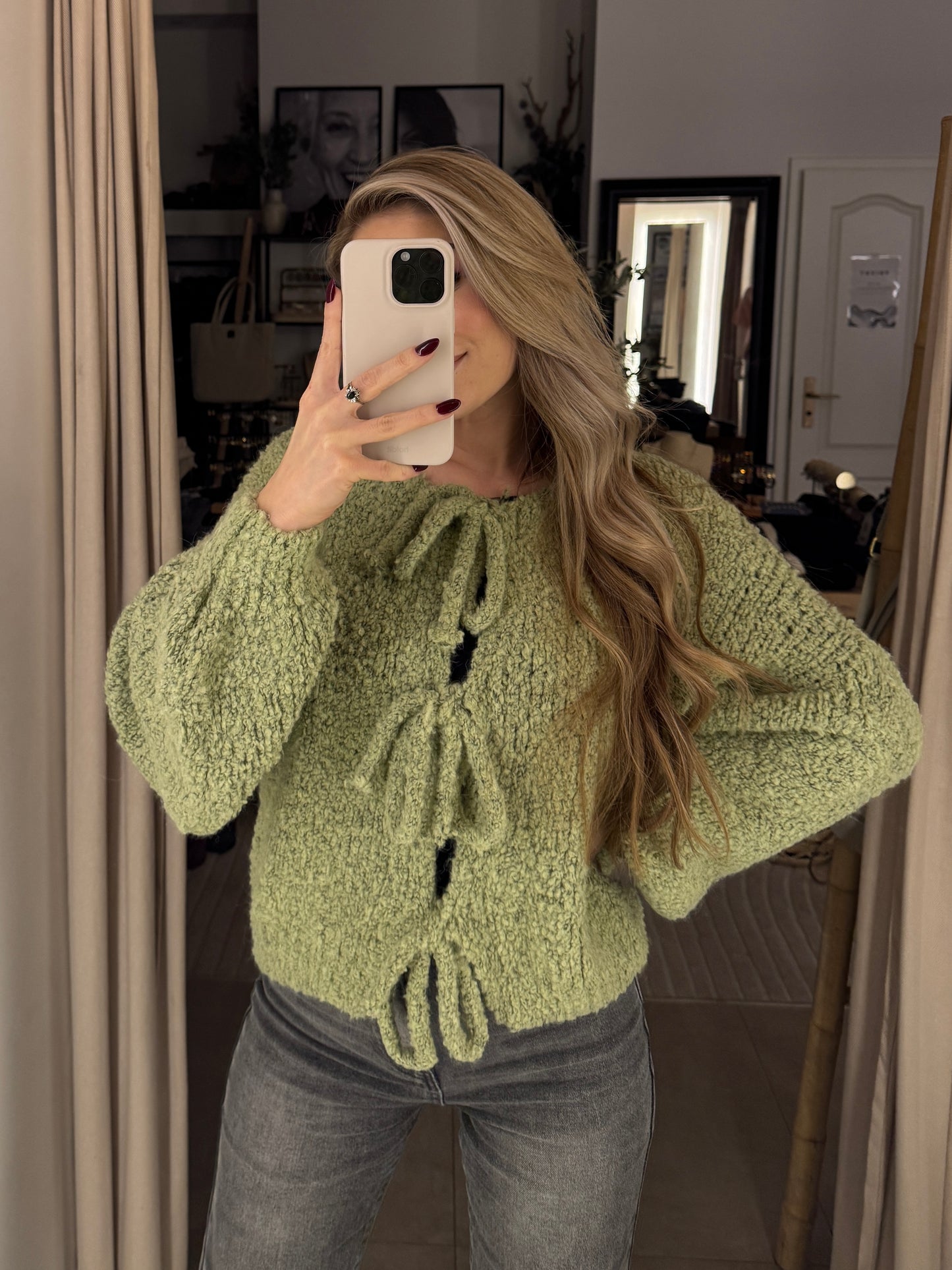 Cardigan Boucle