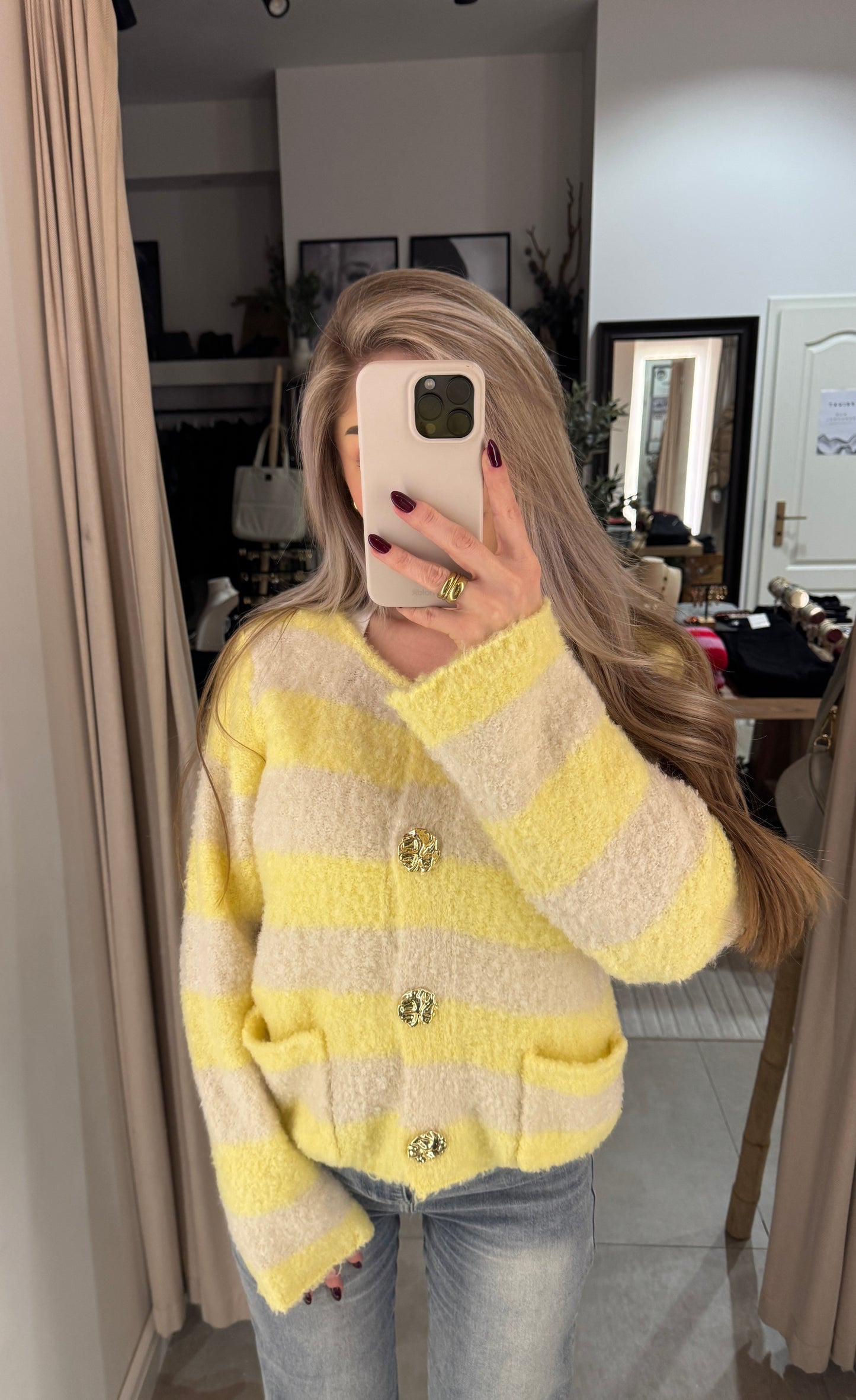 Strickjacke Listra