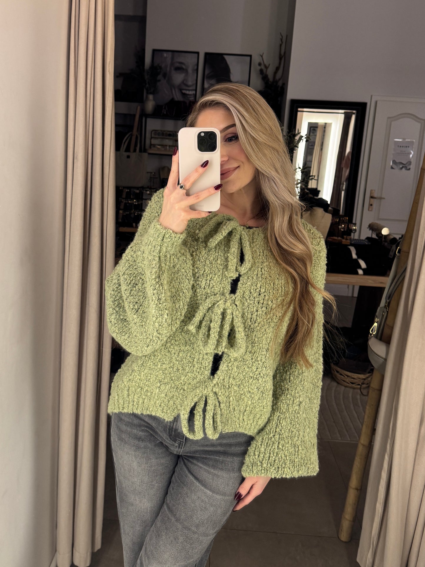 Cardigan Boucle