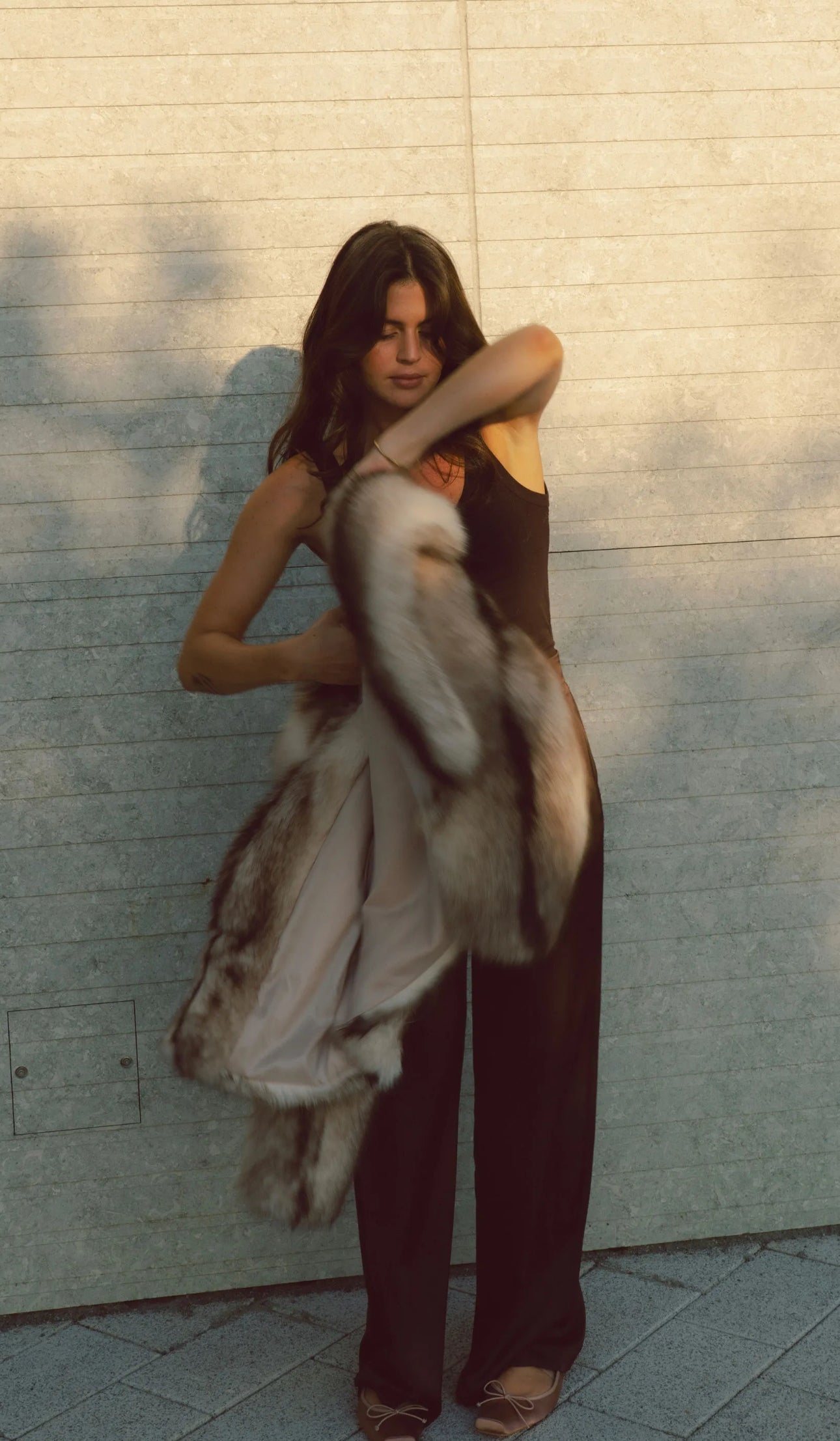 Faux Felljacke Talena