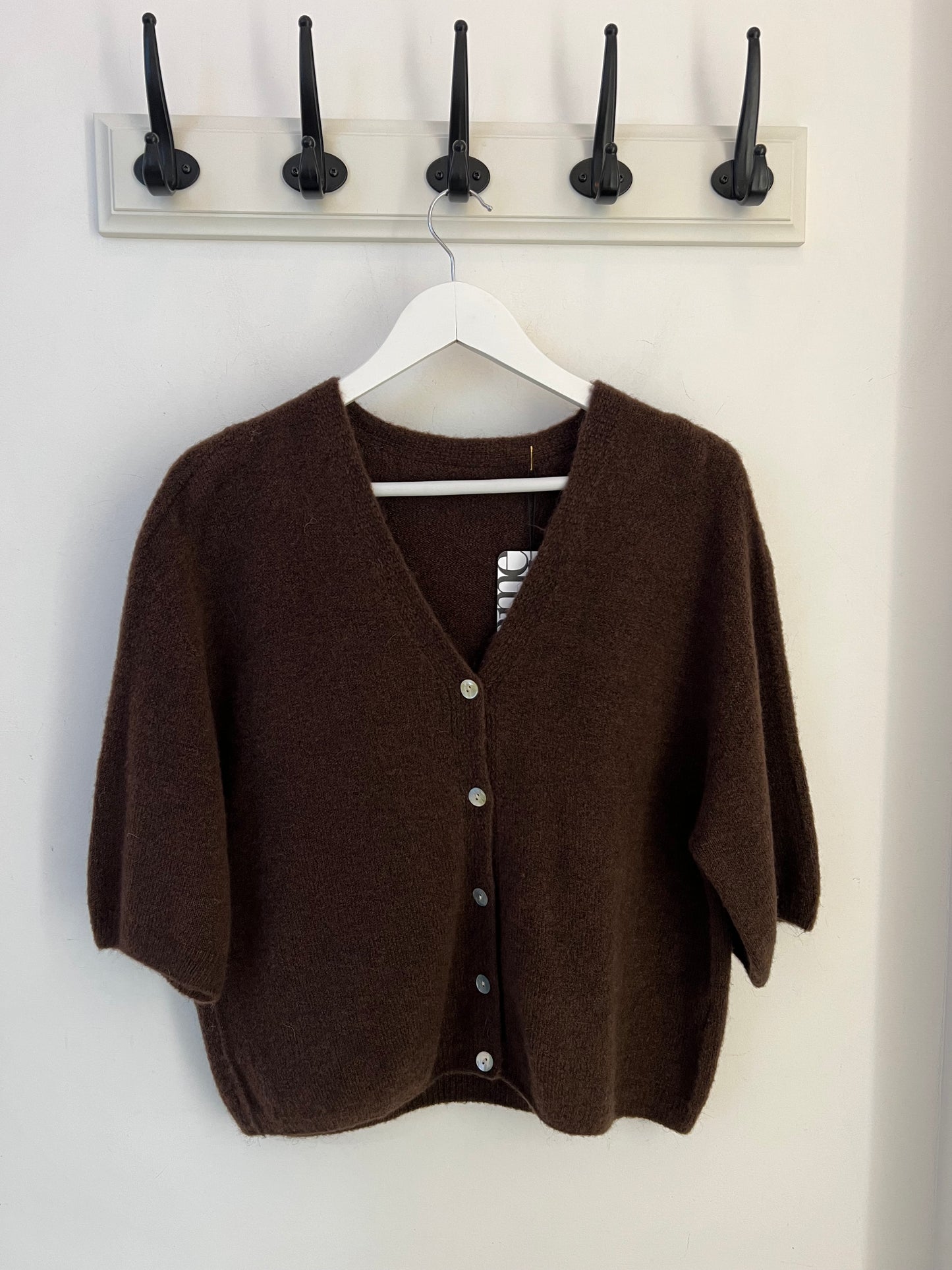Kurzärmelige Strickjacke Eliana