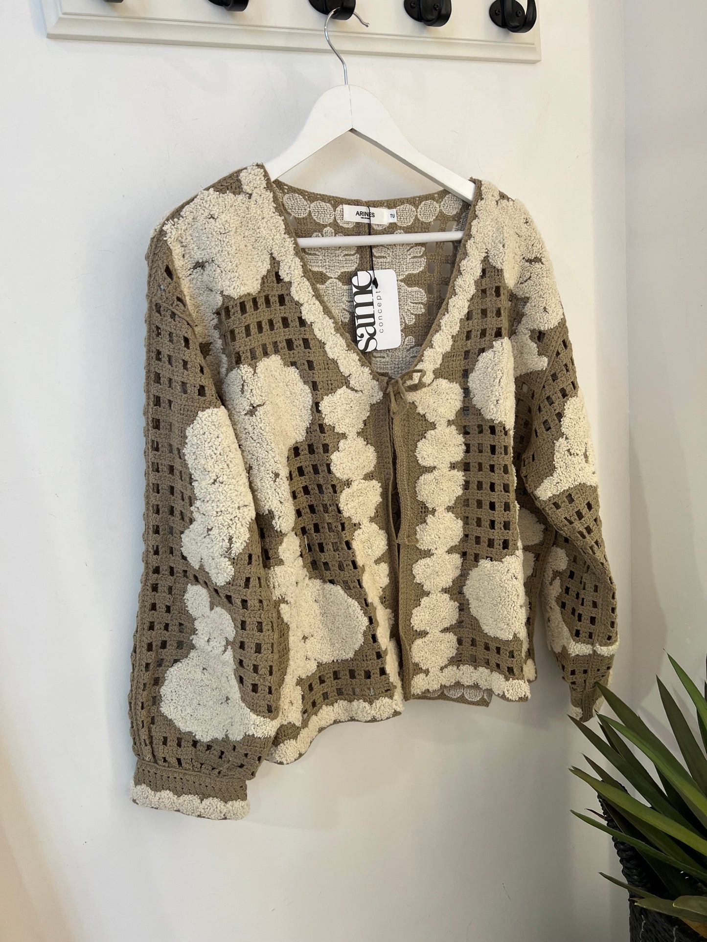 gehäkelte Strickjacke Vivi