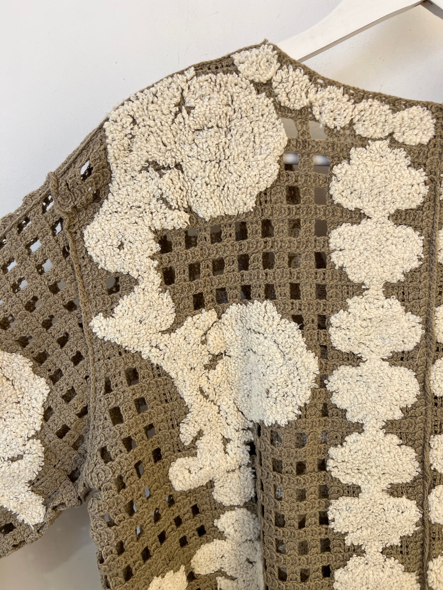 gehäkelte Strickjacke Vivi