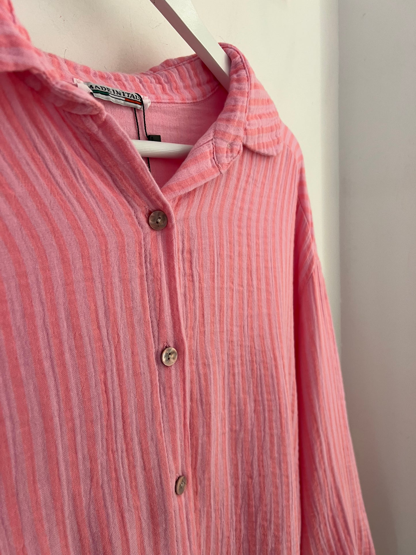 Musselinbluse Leya Stripes