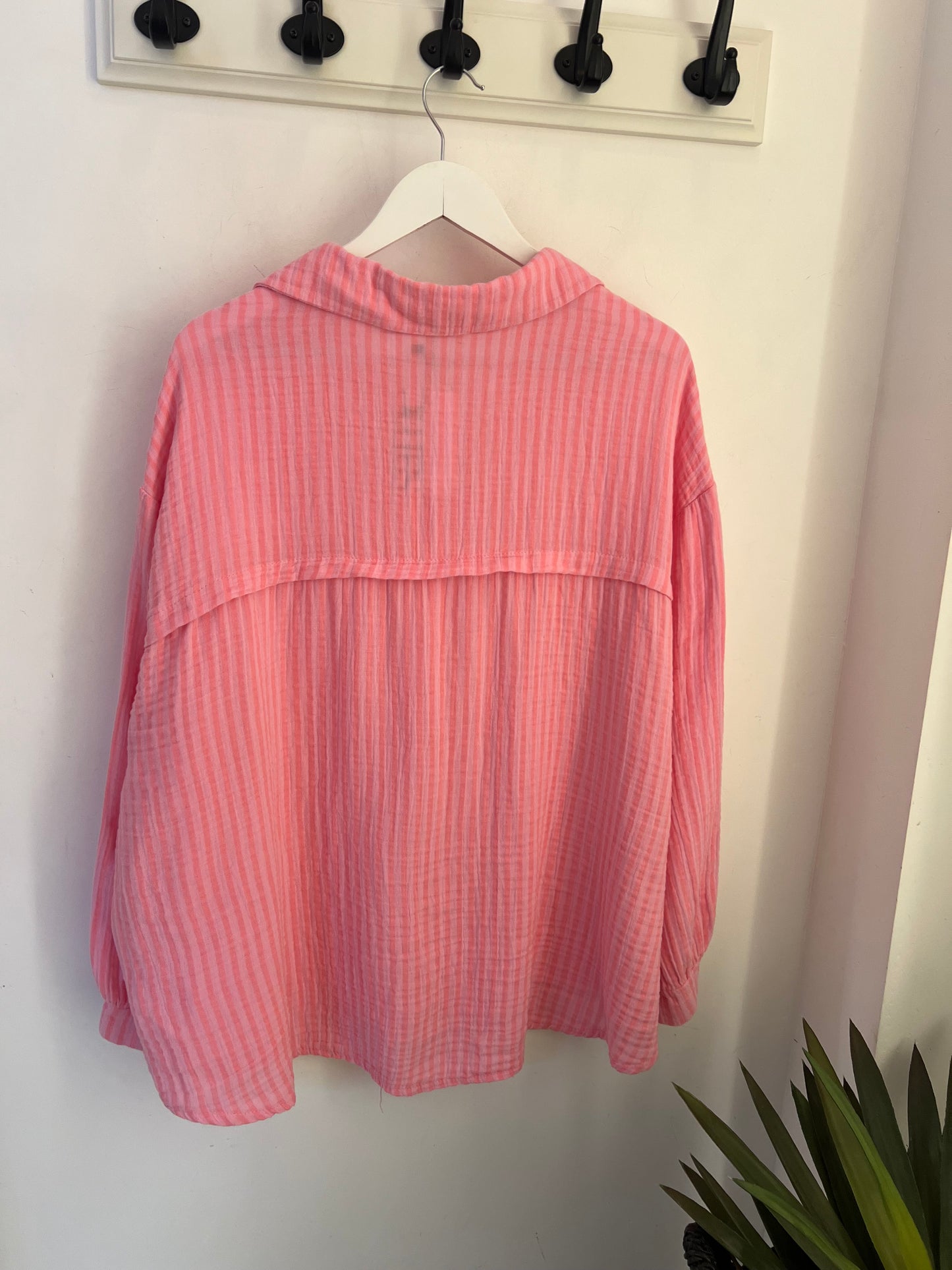 Musselinbluse Leya Stripes