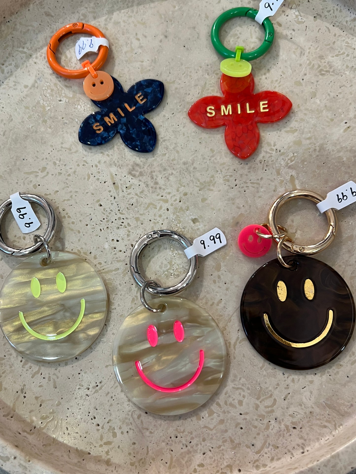 Schlüsselanhänger Smiley