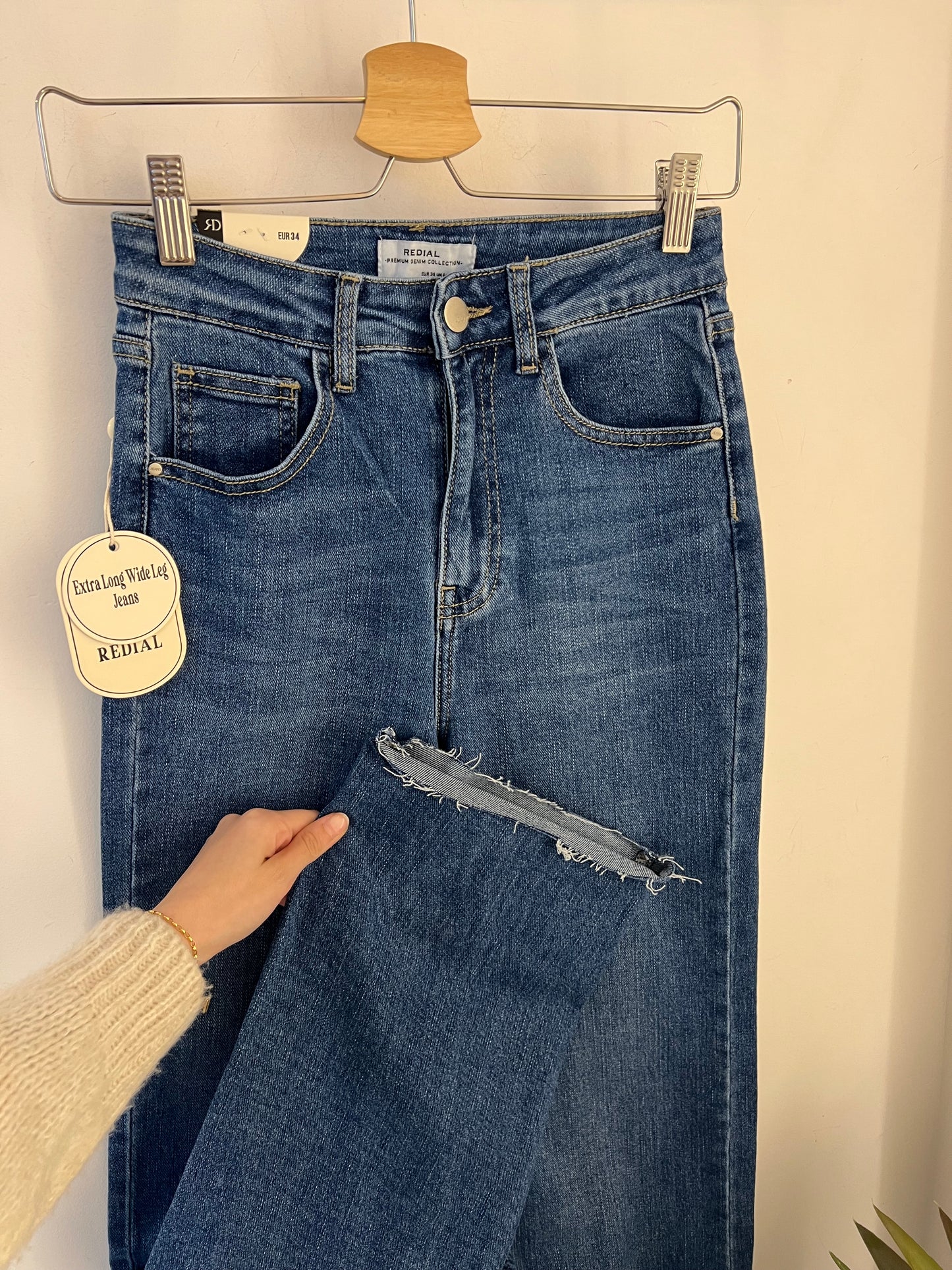 ExtraLong Wide Leg Jeans