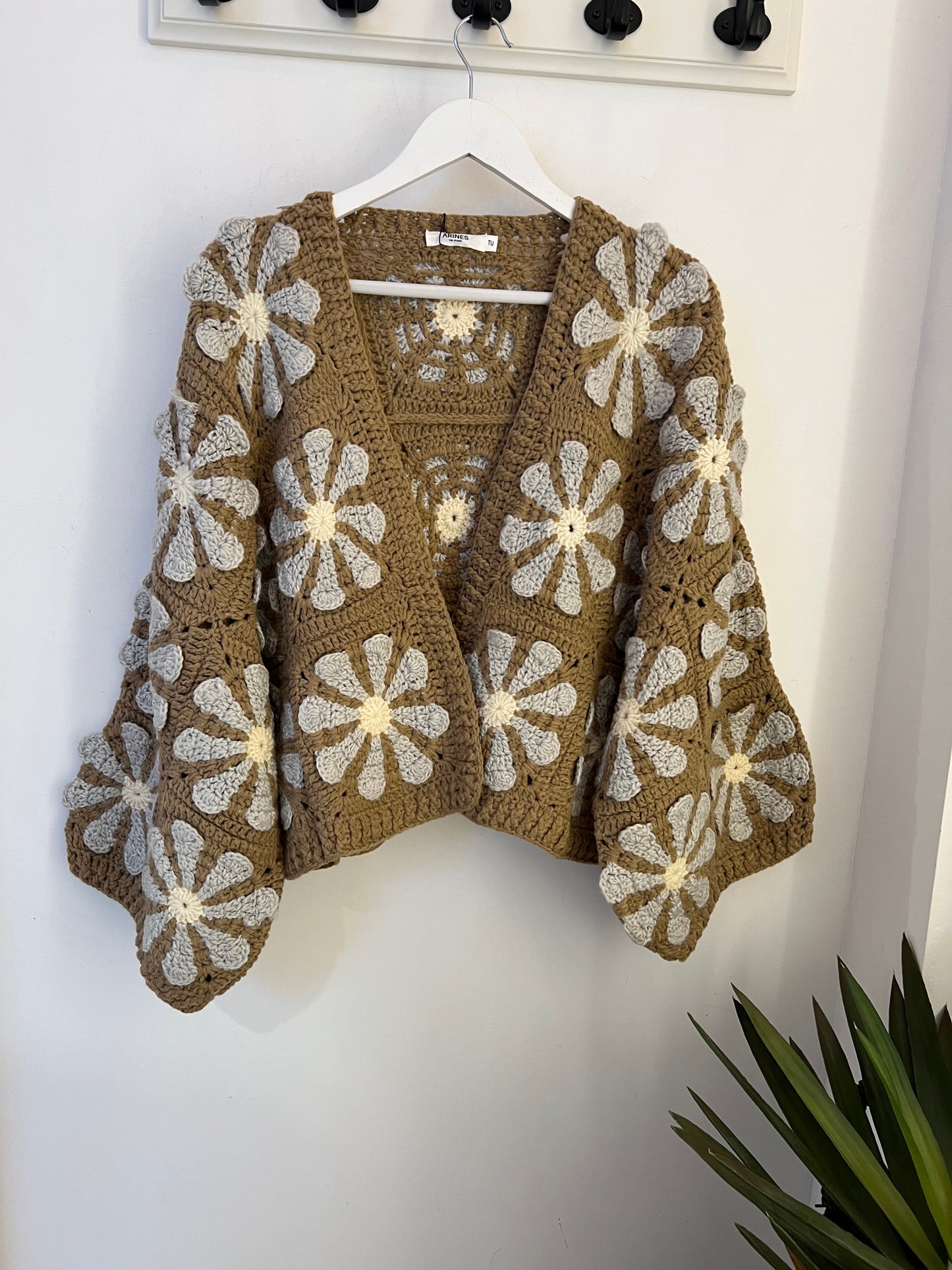 Häkeljacke heavy Daisy