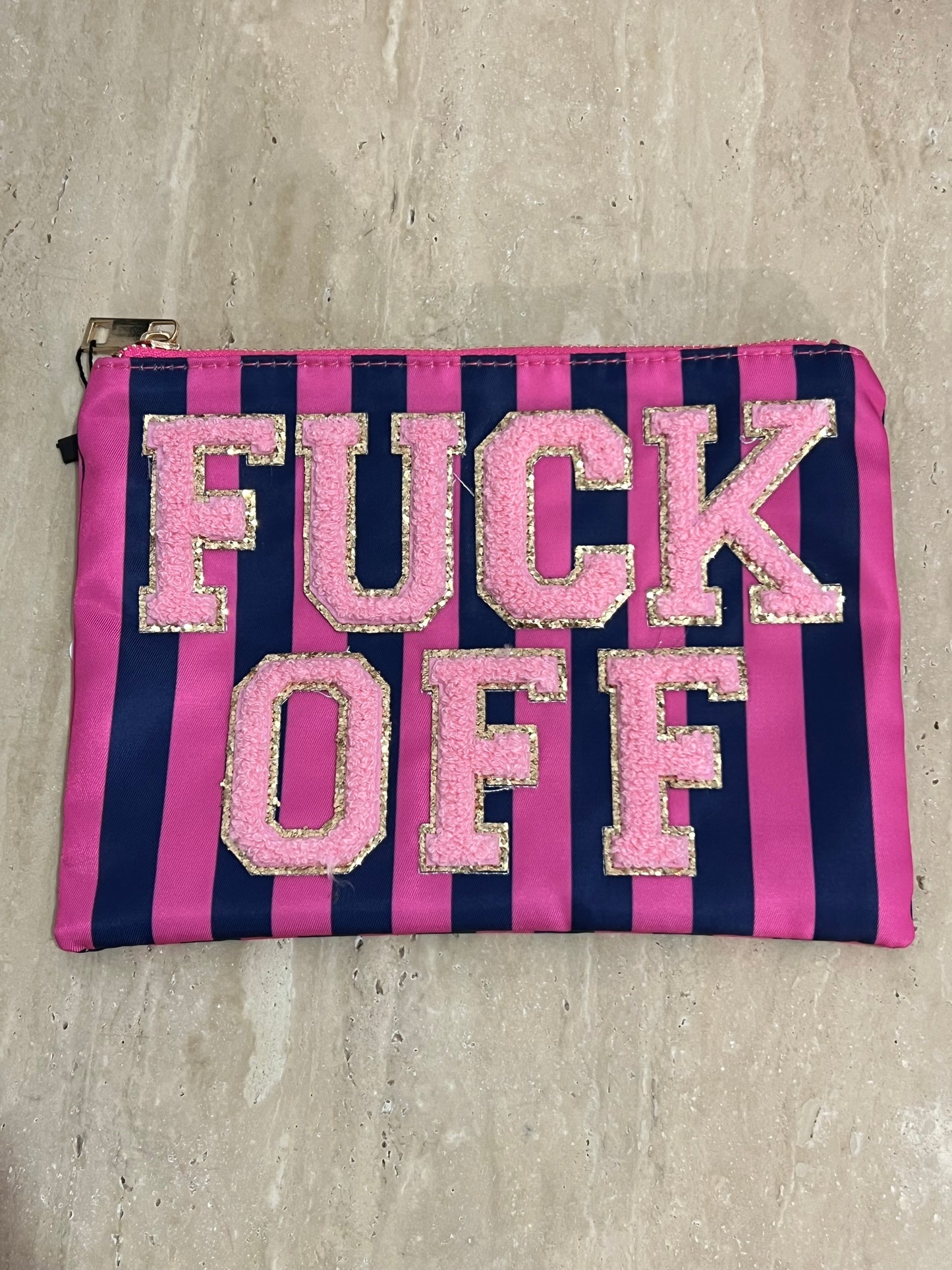 Kosmetiktasche FUCK OFF