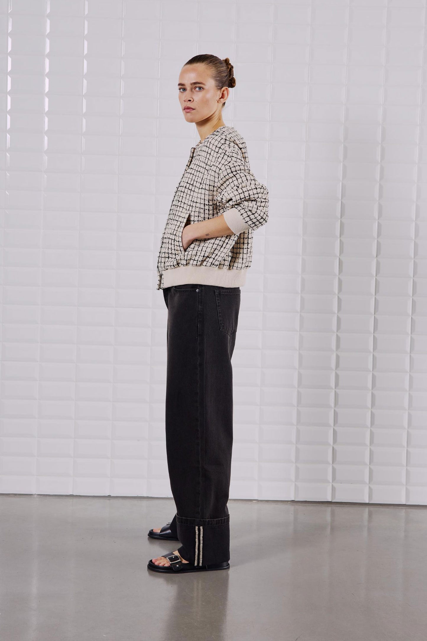 Bouclé Bomberjacke Maia