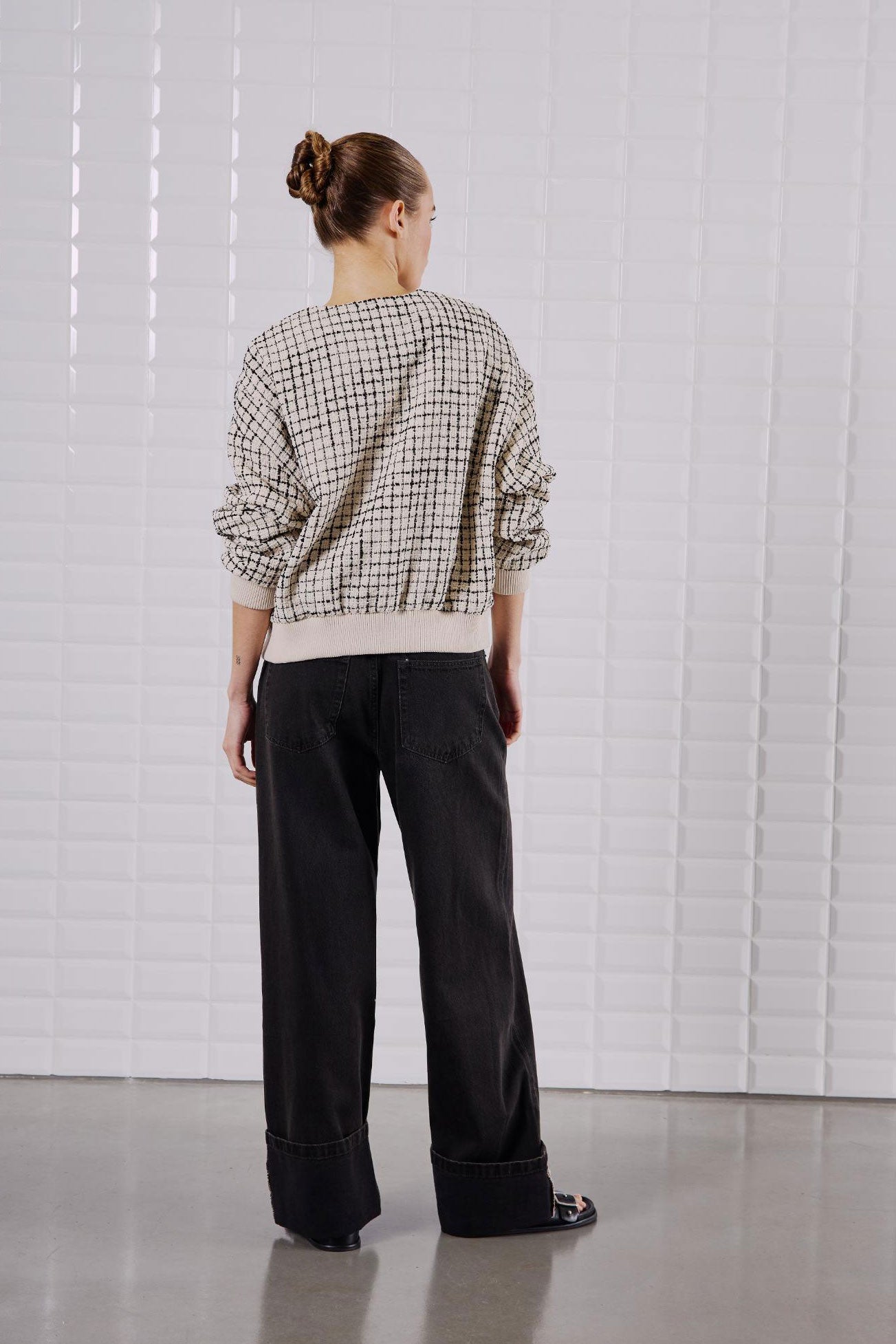 Bouclé Bomberjacke Maia