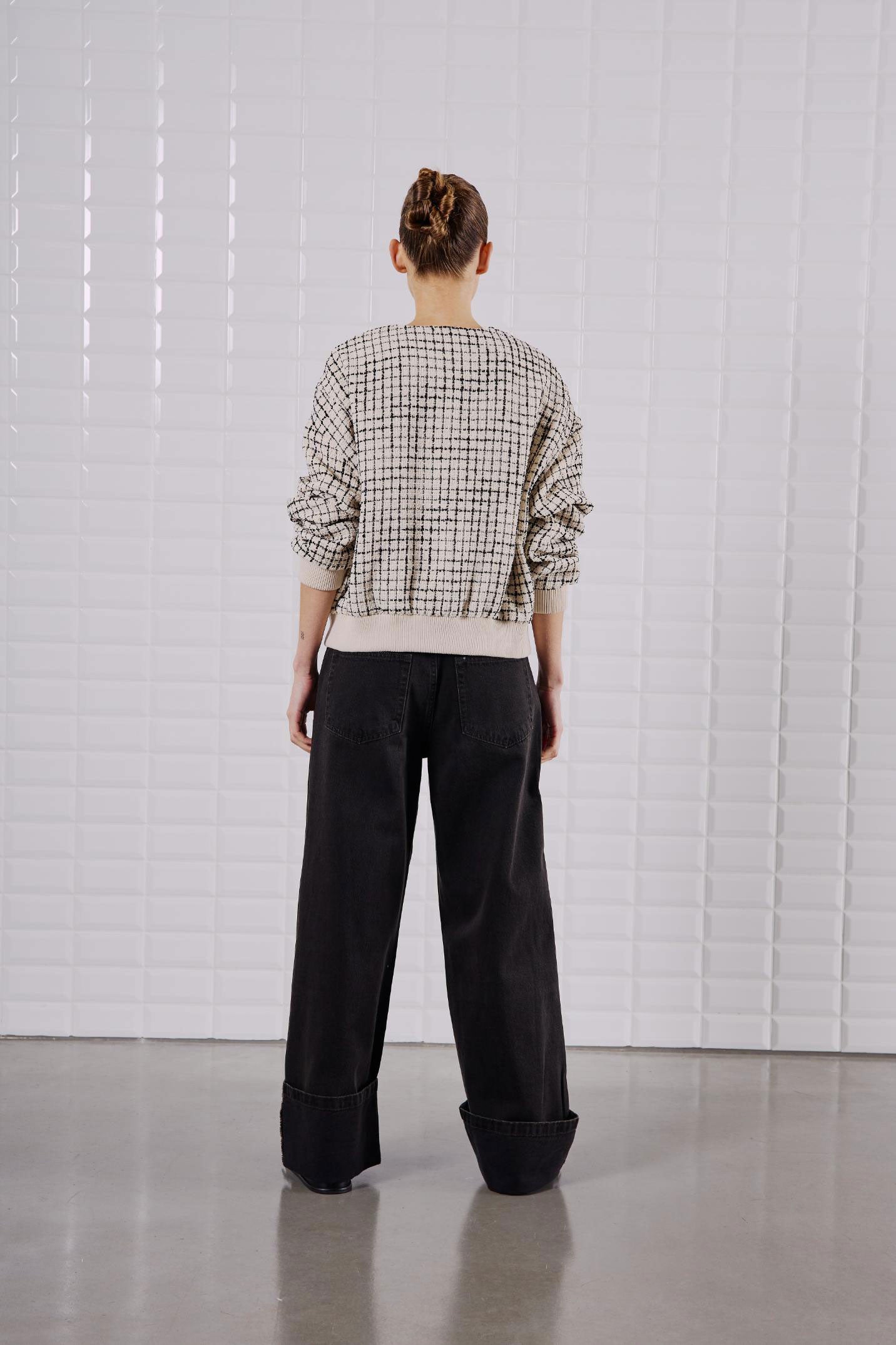 Bouclé Bomberjacke Maia