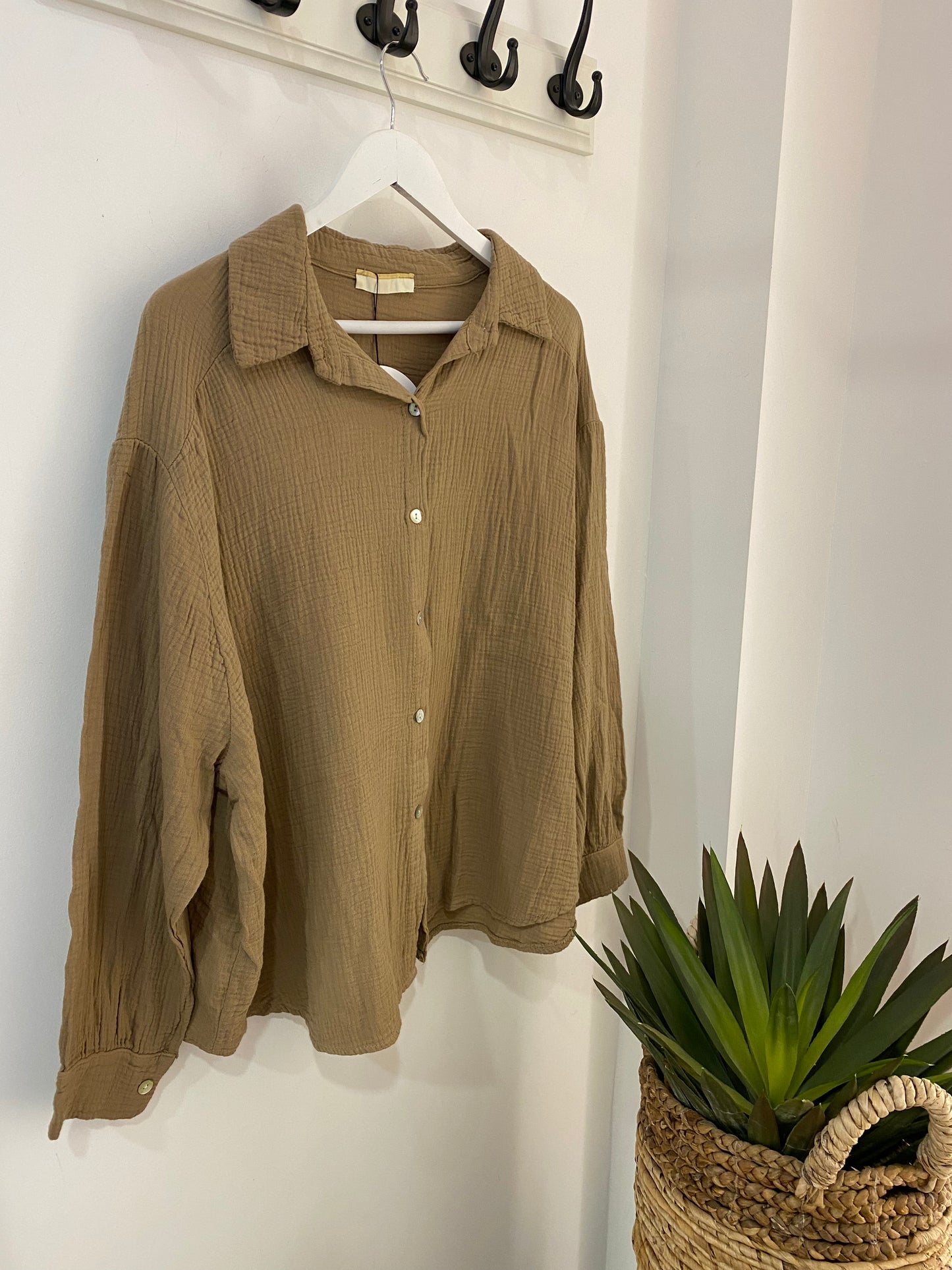 Musselinbluse Leya