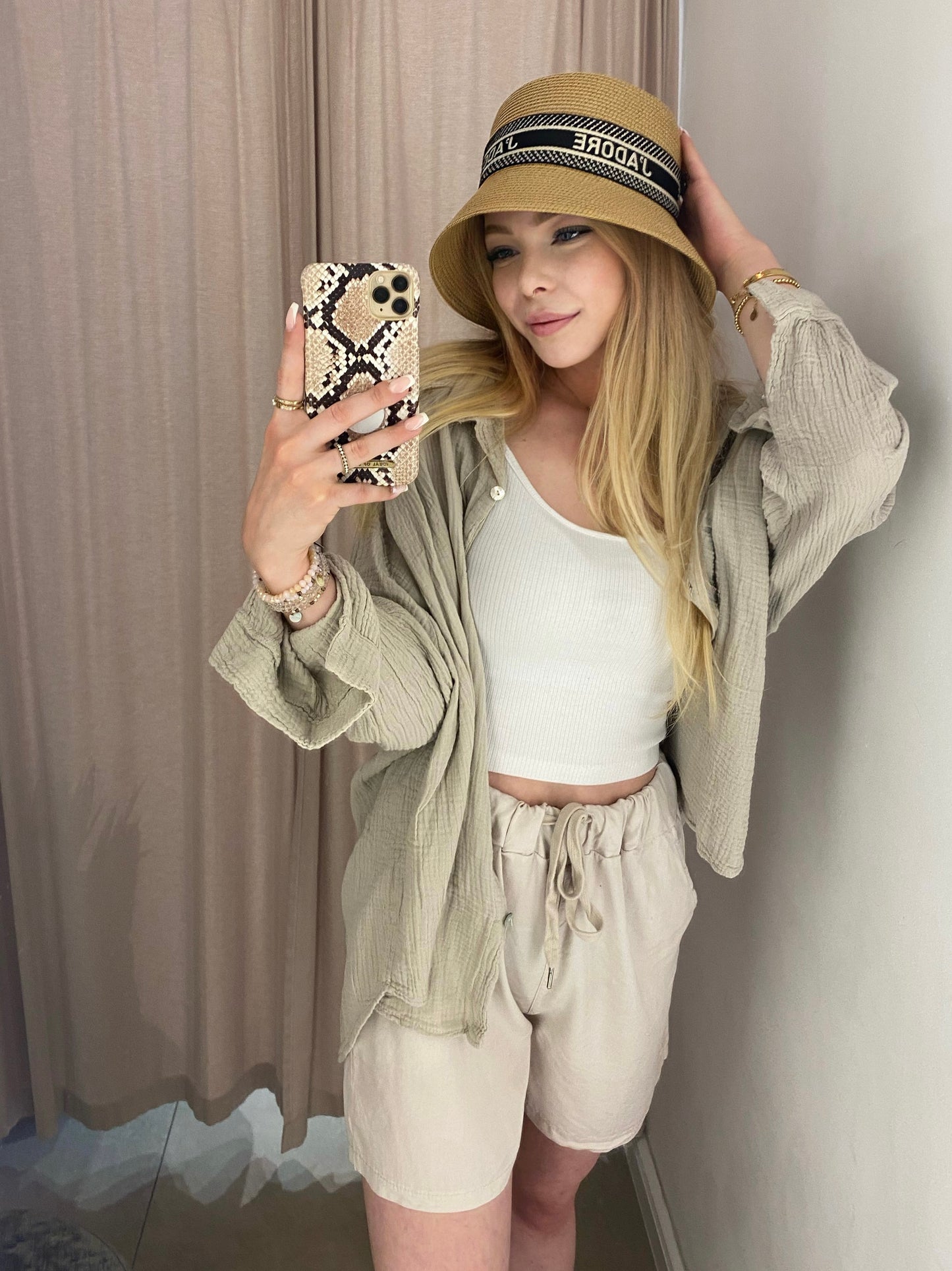 Musselinbluse Leya