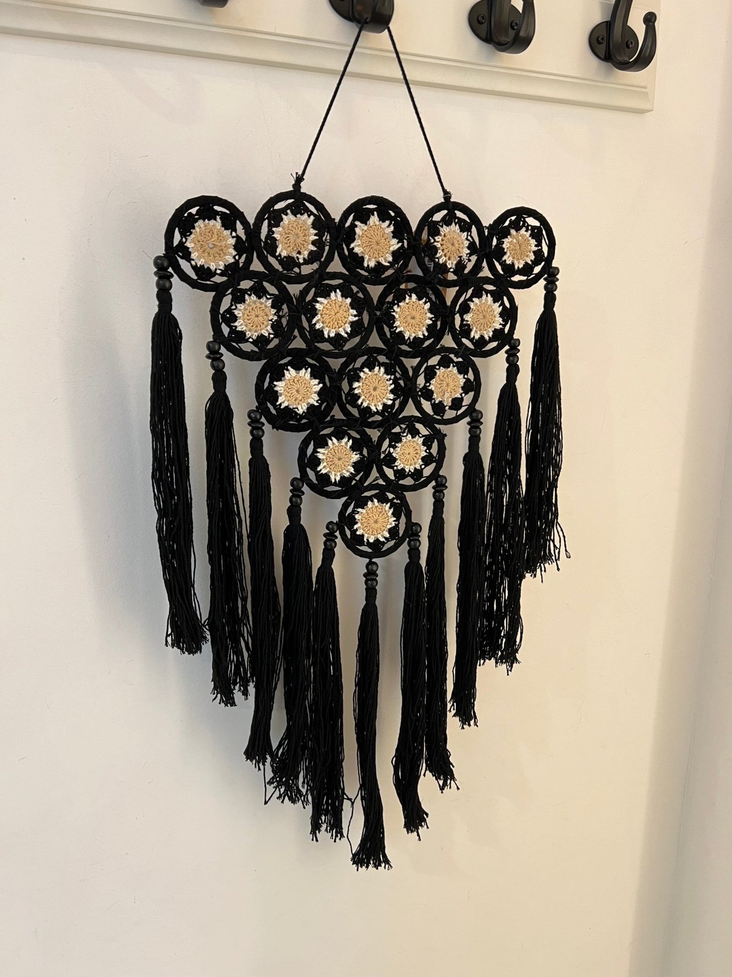 Makramee Wandschmuck - same concept
