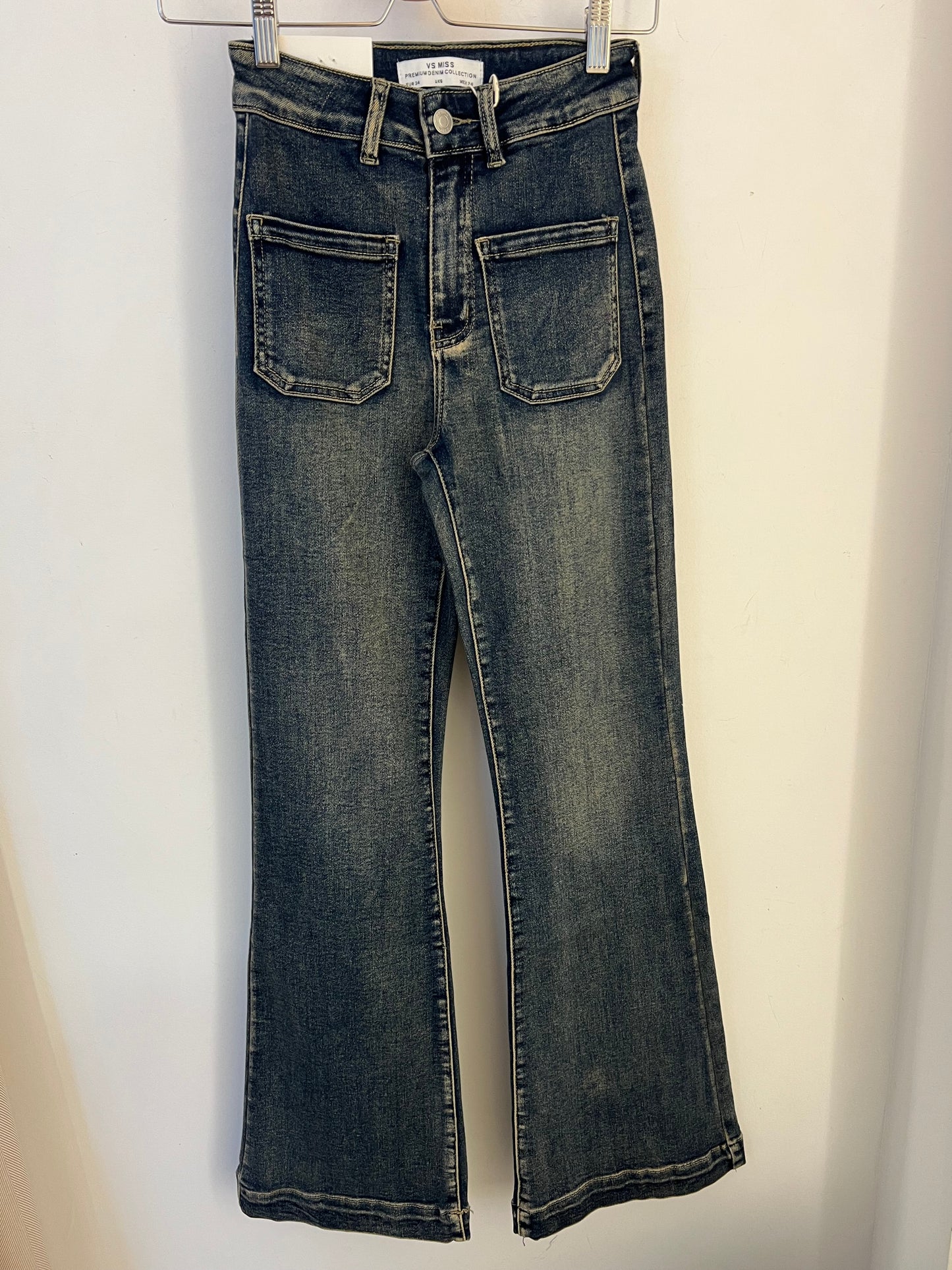 Patch-Pocket Jeans Marine