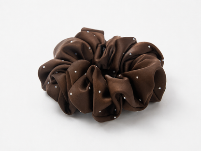 Strass-Scrunchie Mittel