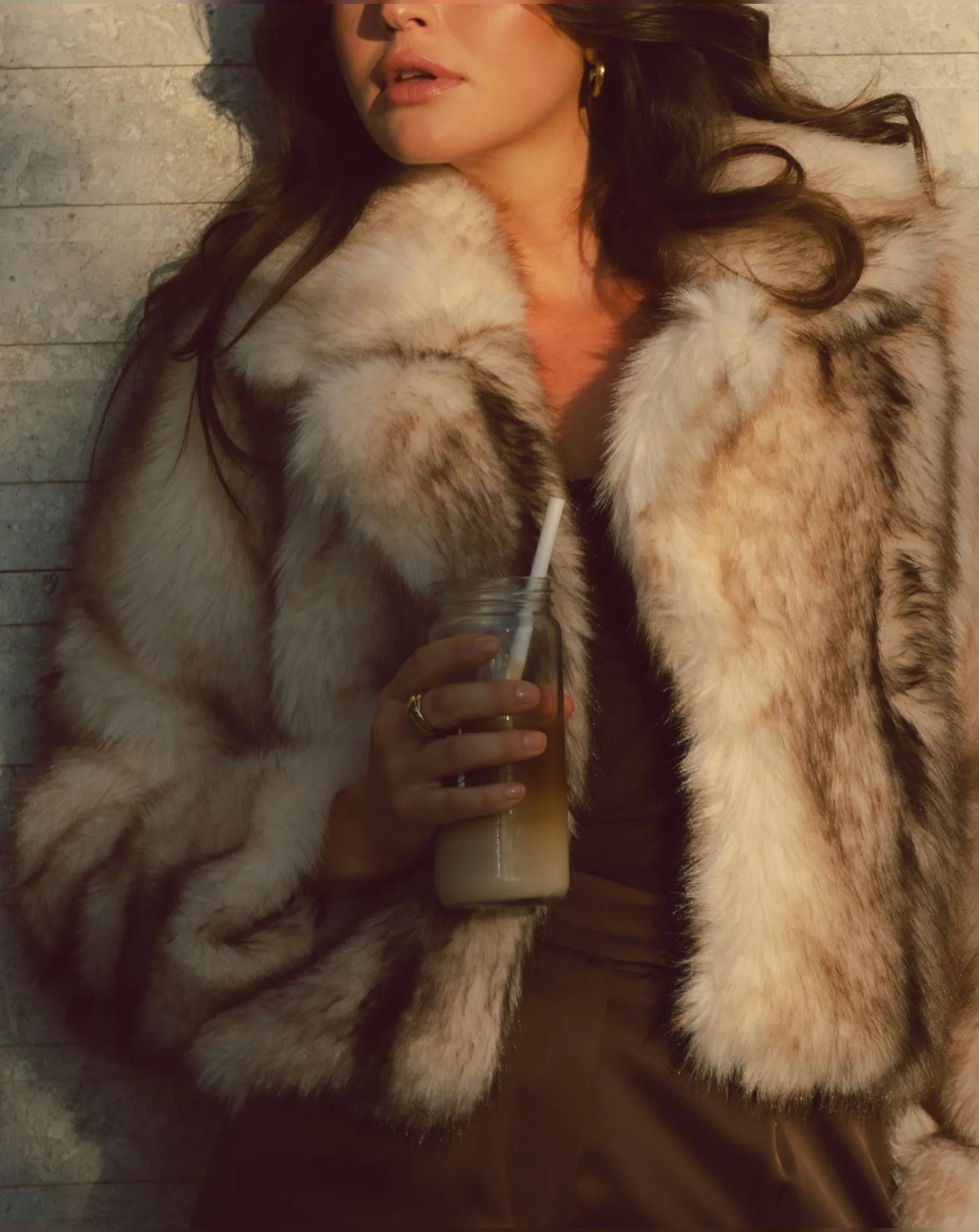 Faux Felljacke Talena