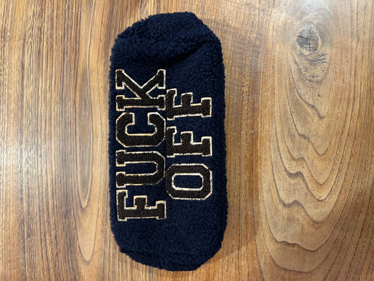 Kosmetiktasche "FUCKOFF" groß