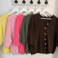 Kurzärmelige Strickjacke Eliana