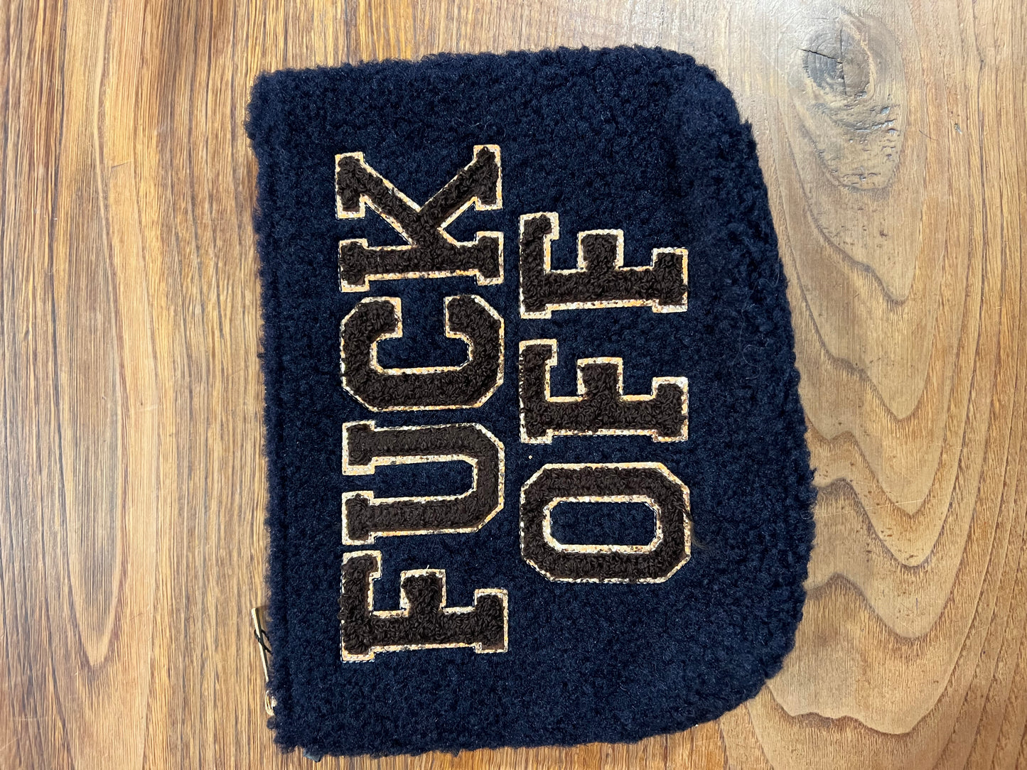 Kosmetiktasche Teddy "Fuckoff"