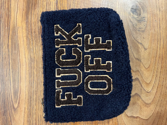 Kosmetiktasche Teddy "Fuckoff"