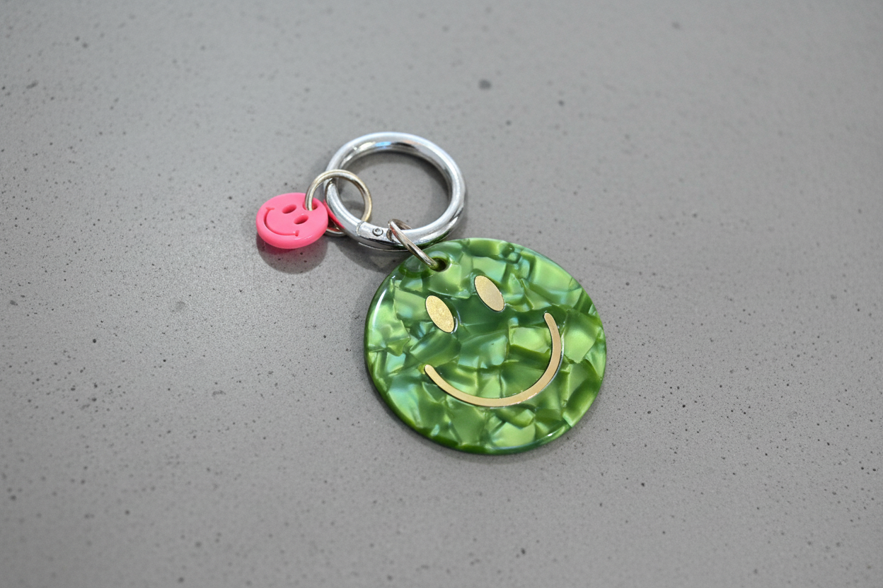 Schlüsselanhänger Smiley