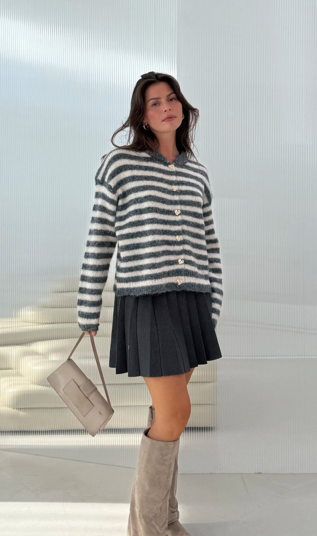 Cardigan golden Love