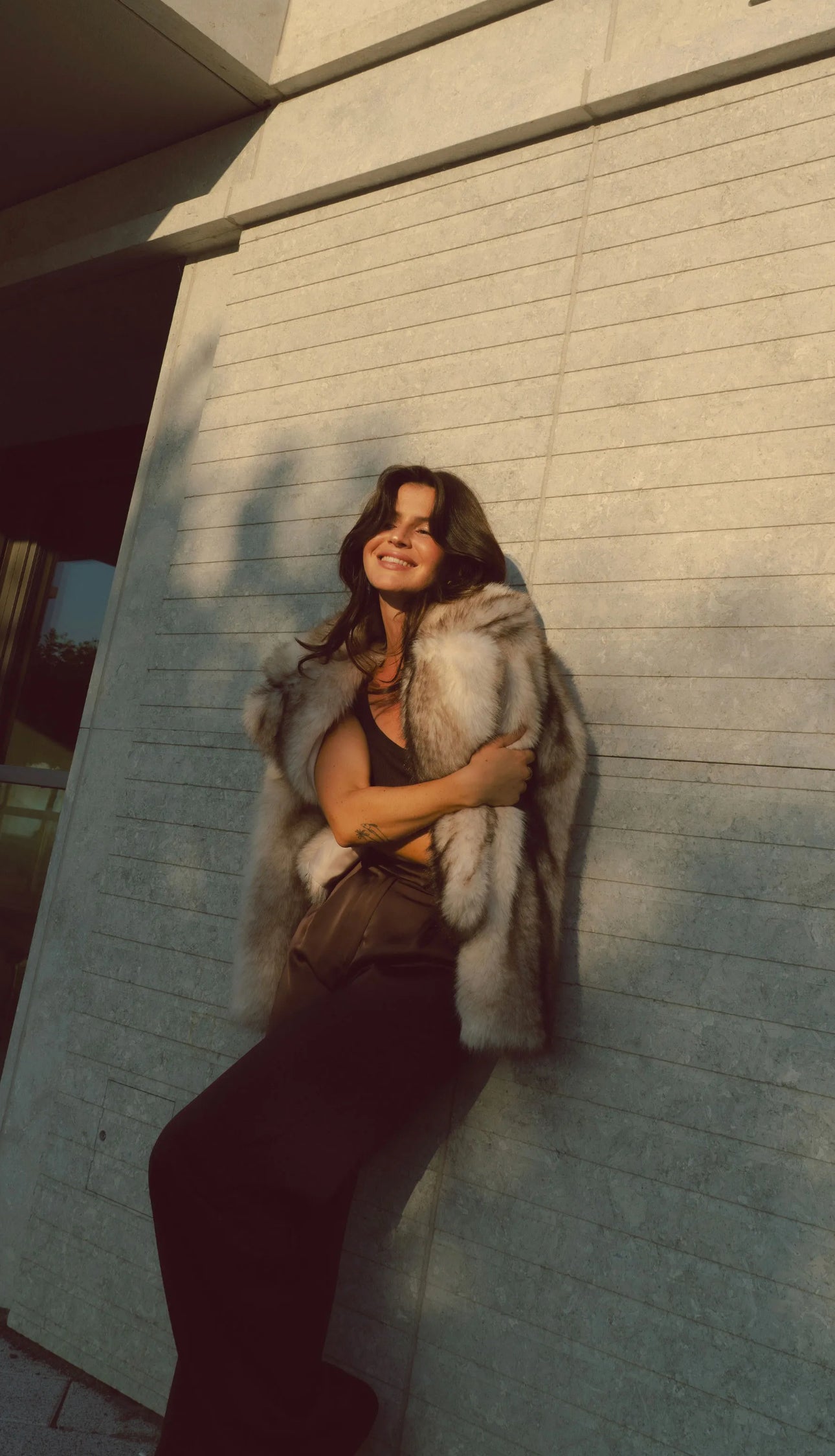 Faux Felljacke Talena