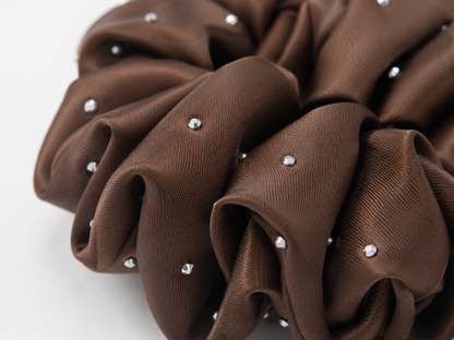Strass-Scrunchie Mittel