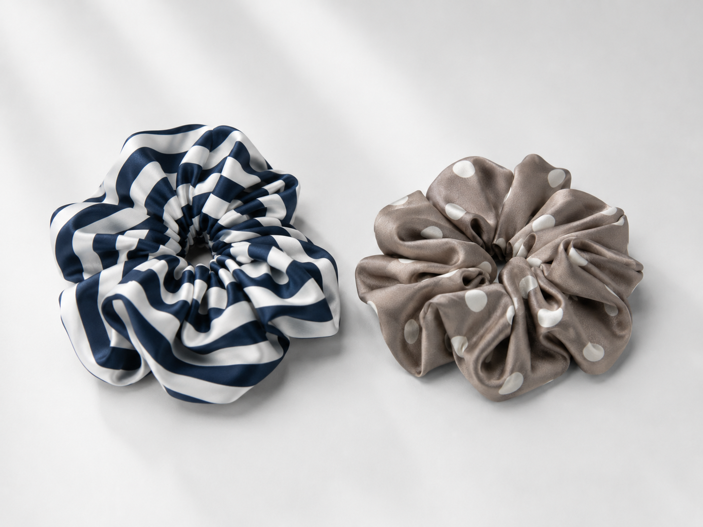 Scrunchie gemustert groß