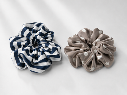 Scrunchie gemustert groß