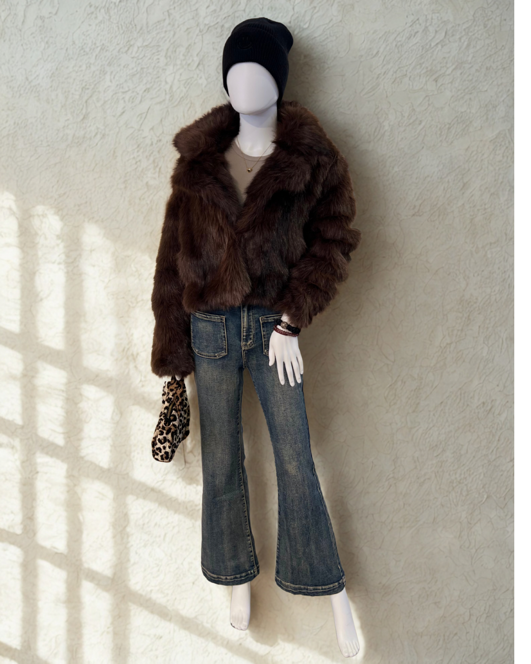 Patch-Pocket Jeans Marine