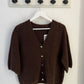 Kurzärmelige Strickjacke Eliana