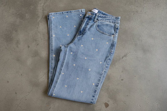 Jeans Metal Heart