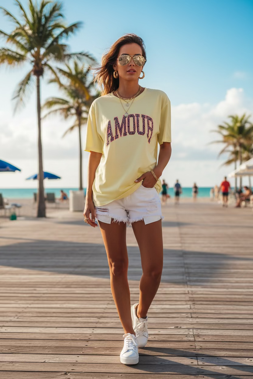 T-Shirt AMOUR leo