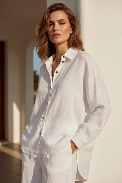 Leinenbluse Lexy