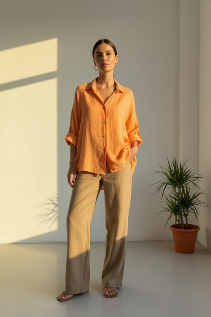 Leinenbluse Lexy