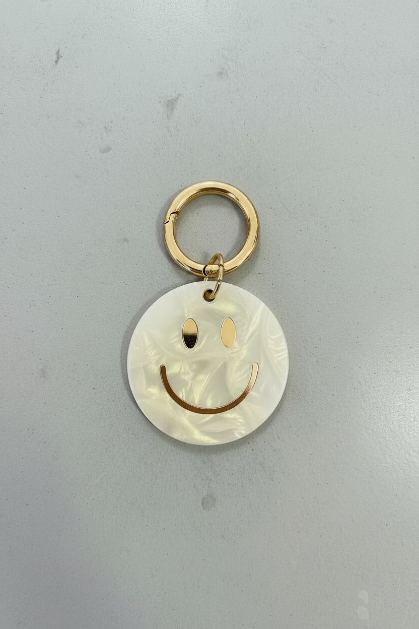 Schlüsselanhänger Smiley