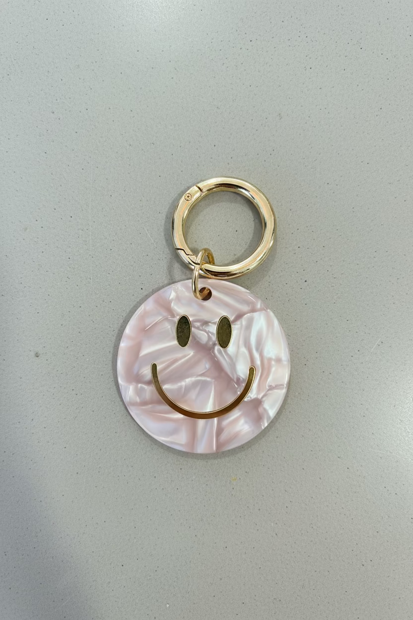 Schlüsselanhänger Smiley