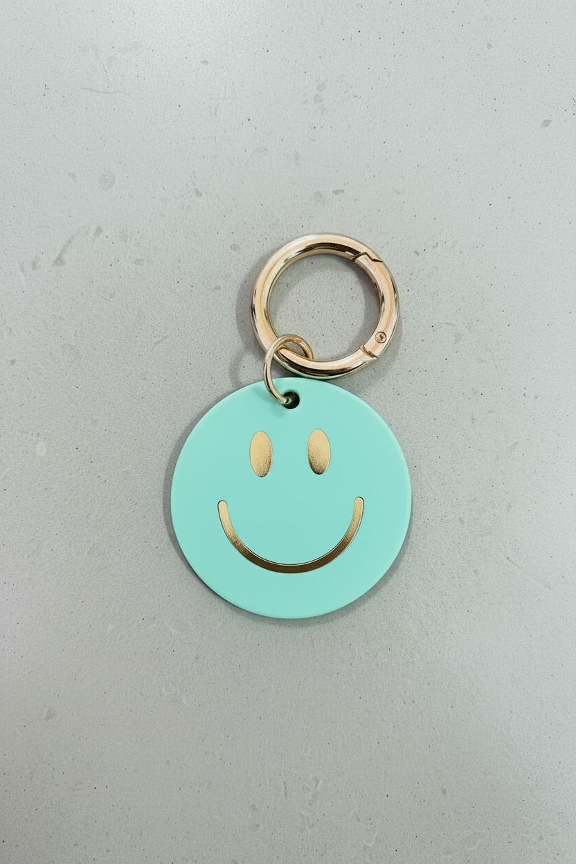 Schlüsselanhänger Smiley