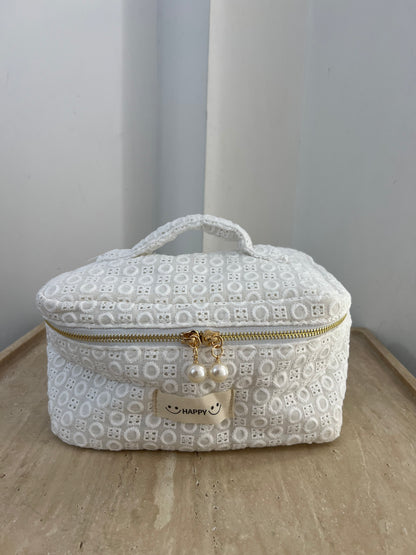 Kosmetiktasche Happy Crochet