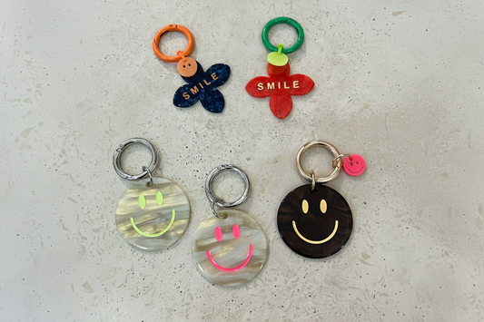 Schlüsselanhänger Smiley