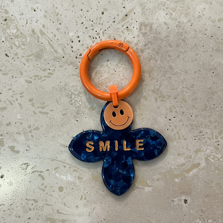 Schlüsselanhänger Smiley