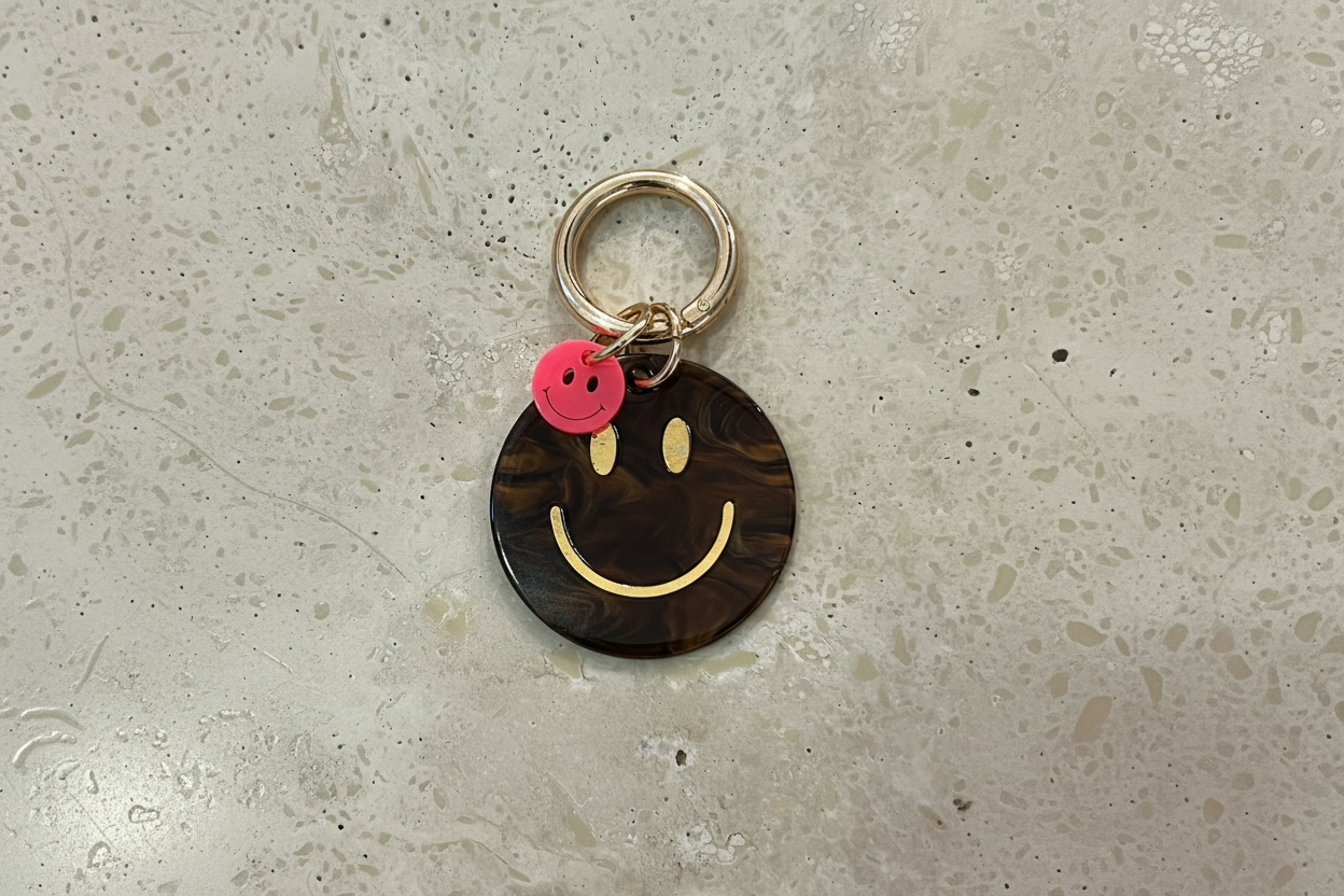 Schlüsselanhänger Smiley