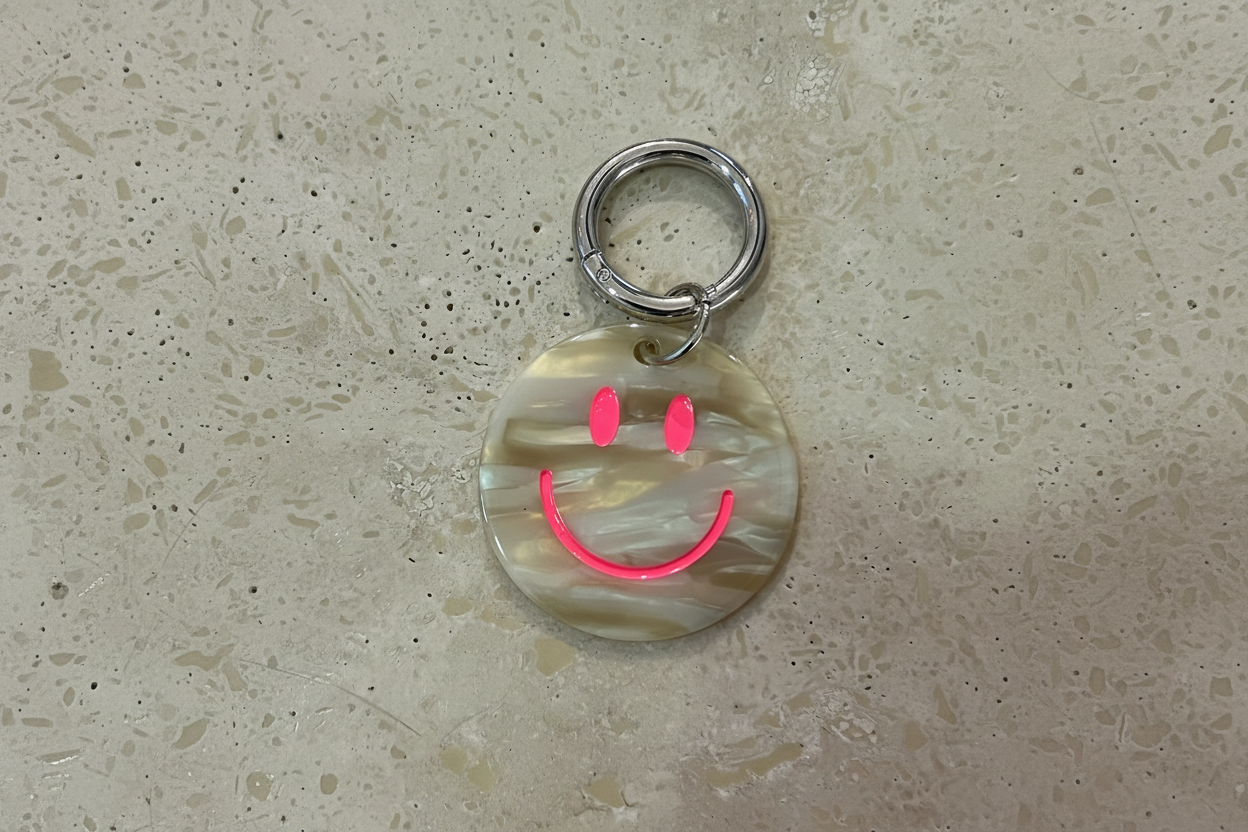 Schlüsselanhänger Smiley